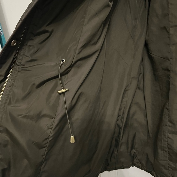 Cole Haan Women's Utility Jacket - Dark Green - Picture 6 of 7